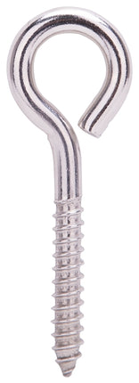 ProSource LR262 Lag Eye Bolt, 9 mm Thread, Screw Thread, 2 in L Thread, 1-3/8 in Dia Eye, 374 lb Working Load :EA: QUANTITY: 10