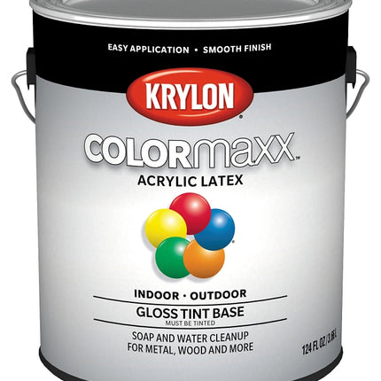 Krylon K05657007-16 Colormaxx Paint, Gloss, 1 gal :GAL: QUANTITY: 2