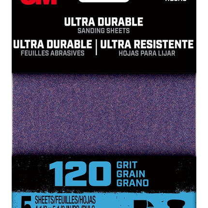 3M 27368 Cross Pad, 1 in W, 5-1/2 in L, 60 Grit, Fine, Aluminum Oxide Abrasive, Cloth Backing :PK 5: QUANTITY: 1