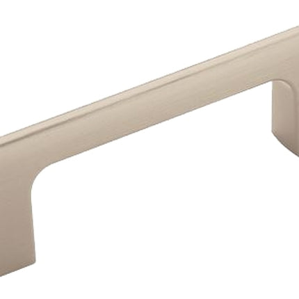 Amerock Riva Series BP55364G10 Cabinet Pull, 3-5/8 in L Handle, 7/16 in H Handle, 1-1/8 in Projection, Zinc :EA: QUANTITY: 1