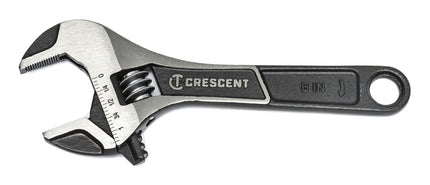 Crescent ATWJ26VS Adjustable Wrench, 6 in OAL, 15/16 in Jaw, Alloy Steel, Black Phosphate :CD: QUANTITY: 1