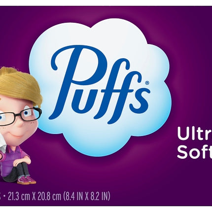 Puffs 35669 Non-Lotion Facial Tissue, 8.4 in L, 8.2 in W :EA: QUANTITY: 24