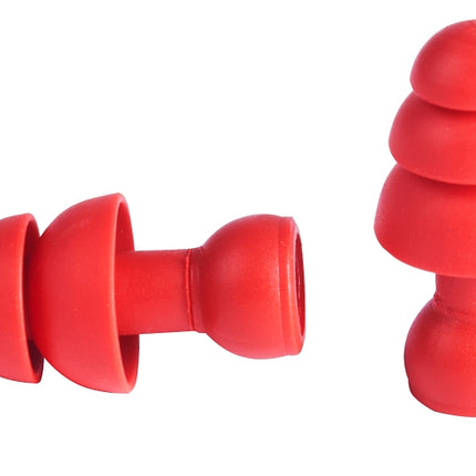 Milwaukee 48-73-3205 Replacement Ear Plugs, 26 dB NRR, Flanged, One-Size Ear Plug, Foam Ear Plug, Red Ear Plug :CD: QUANTITY: 1