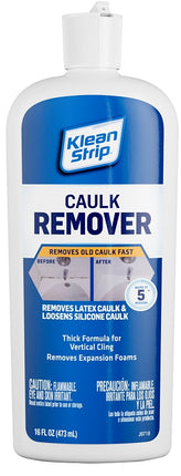 Klean Strip EKCR675 Caulk Remover, Liquid, Solvent-Like, White, 16 fl-oz :EA: QUANTITY: 6