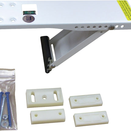 Comfort-Aire AS080 Window Support Bracket, Steel, Baked-On Epoxy, For: Air Conditioners up to 80 lb :EA: QUANTITY: 1