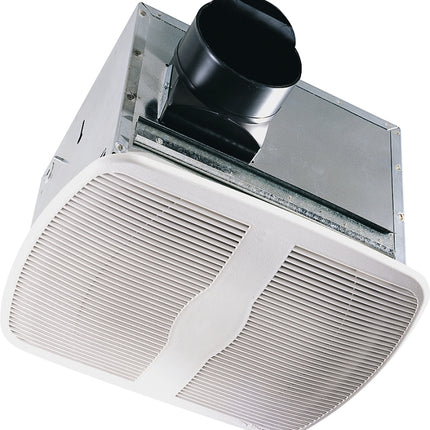 Air King AK80 Exhaust Fan, 9-3/8 in L, 10-7/8 in W, 0.3 A, 120 V, 80 cfm Air, Metal :EA: QUANTITY: 1