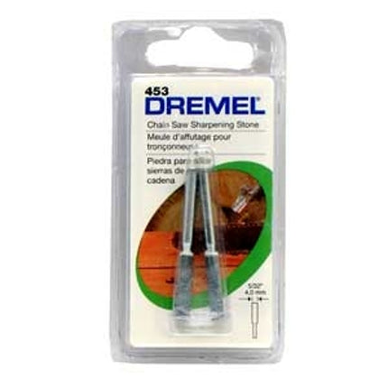 Dremel 453 Grinding Stone, 5/32 in Dia, 1/8 in Arbor/Shank, 120 Grit, Steel Abrasive :CD  2: QUANTITY: 1