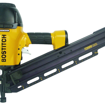 Bostitch F28WW Framing Nailer, 100 Magazine, 28 deg Collation, Wire Weld Collation, 0.075 cfm/Shot Air :EA: QUANTITY: 1