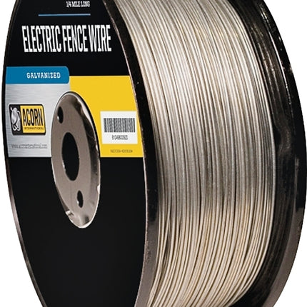 Acorn International EFW1914 Electric Fence Wire, 19 ga Wire, Metal Conductor, 1/4 mile L :EA: QUANTITY: 1