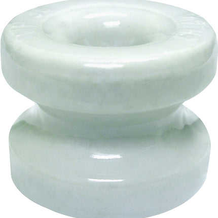 Zareba WP36/05820-96 Large Corner Insulator with Washer, Polywire, Ceramic, White :CT 10: QUANTITY: 1