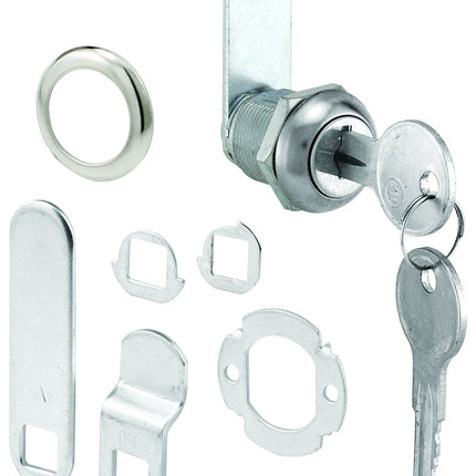 Defender Security U 9941KA Lock, Cam, Keyed Lock, Y11 Yale Keyway, Stainless Steel, Chrome :CD: QUANTITY: 1