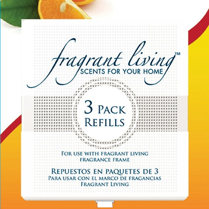 WEB Fragrant Living WSDR-SC HVAC Air Freshener, Soothing Citrus :EA: QUANTITY: 12