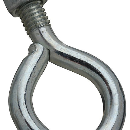 National Hardware N221-259 Eye Bolt, 3/8-16 Thread, 1 in L Thread, 1 in ID Dia Eye, 1.35 in L Shank, 160 lb Working Load :EA: QUANTITY: 10