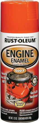 Rust-Oleum 248941 Engine Spray Paint, Chevy Orange, 12 oz, Can :CAN: QUANTITY: 1