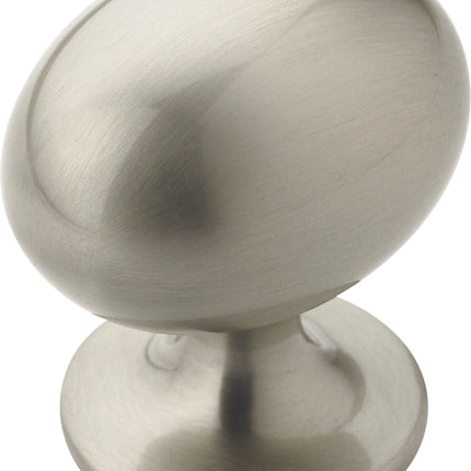 Amerock TEN53018G10 Cabinet Knob, 1-3/8 in Projection, Zinc, Satin Nickel :CD 10: QUANTITY: 1