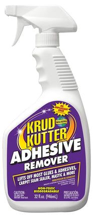 Krud Kutter AR324 Adhesive Remover, Liquid, 32 oz, Trigger Spray Bottle :QUART: QUANTITY: 1