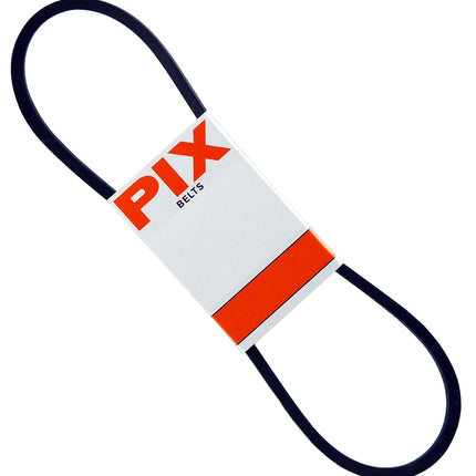 PIX X'SET A20/4L220 V-Belt, 4L, 22 in L, 1/2 in W, 5/16 in Thick, Black :EA: QUANTITY: 1