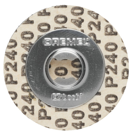 Dremel EZ Lock Series EZ413SA Sanding Disc, 1-1/4 in Dia, 240 Grit, Fine :CD: QUANTITY: 1