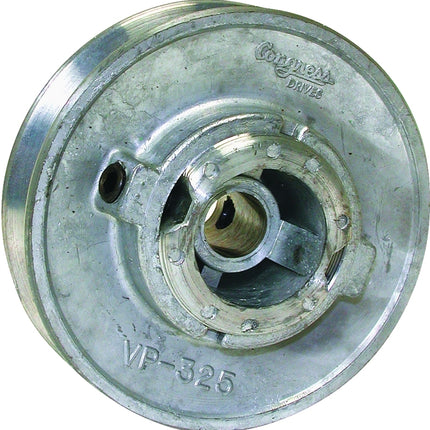 Dial 6124 Motor Pulley, 1/2 in Dia Bore, 3-1/4 in OD, Zinc :EA: QUANTITY: 1