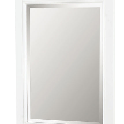 Craft + Main Brantley Series BAWM2432 Mirror, 32 in L, 24 in W, White :EA: QUANTITY: 1