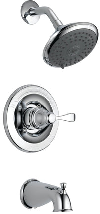 Delta Porter Series 144984 Tub and Shower Trim, Brass, Chrome Plated :EA: QUANTITY: 1