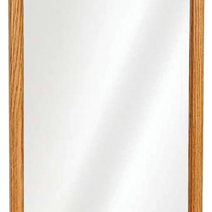 Zenith K268 Medicine Cabinet, 15-13/16 in OAW, 5-1/8 in OAD, 21-13/16 in OAH, Plastic, Oak, 2-Shelf :EA: QUANTITY: 1