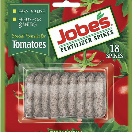 Jobes 06000 Fertilizer Blister Pack, Spike, 6-18-6 N-P-K Ratio :CD 18: QUANTITY: 1