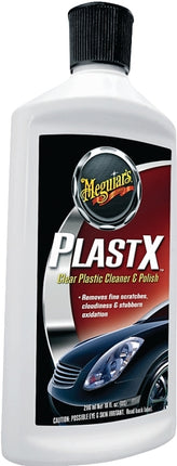 Meguiar's G12310 Plastic Cleaner and Polish, 10 oz, Liquid, Pleasant :EA: QUANTITY: 1