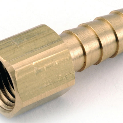 Anderson Metals 757002-0808 Hose Adapter, 1/2 in, Barb x FPT, Brass :EA: QUANTITY: 5