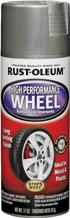 Rust-Oleum 248927 Wheel Coating Spray, Steel, 11 oz, Can :CAN: QUANTITY: 1