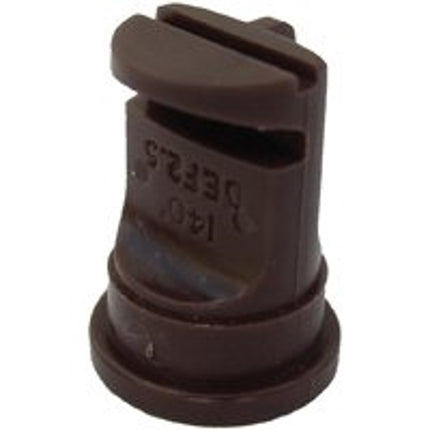 Valley Industries DF2.5-CSK Deflector Spray Tip, 140 deg, Brown :EA: QUANTITY: 1