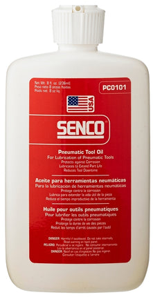 Senco PC0101 Pneumatic Tool Oil, 8 oz, Bottle :EA: QUANTITY: 12