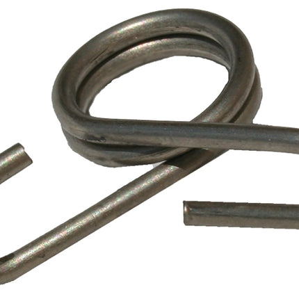 Parmak 719 Spring Clip, Stainless Steel, For: 3/8 in Fiberglass Rod Post :BAG20: QUANTITY: 1