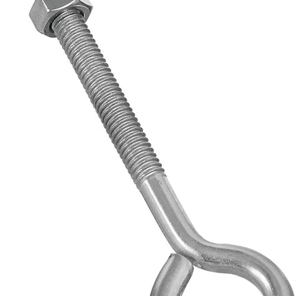 National Hardware N221-663 Eye Bolt, 3/8-16 Thread, 3 in L Thread, 1 in ID Dia Eye, 4.35 in L Shank, 160 lb Working Load :EA: QUANTITY: 1