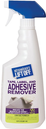 Motsenbocker's Lift Off 407-01 Adhesive Remover, Liquid, Pungent, Clear, 22 oz, Bottle :EA: QUANTITY: 1