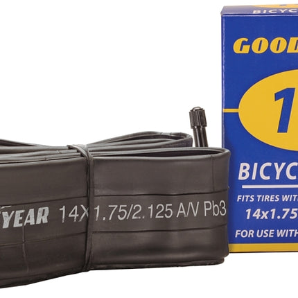 Kent 91074 Bicycle Tube, Black, For: 14 x 1-3/4 in to 2-1/8 in W Bicycle Tires