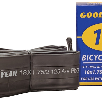 Kent 91076 Bicycle Tube, Black, For: 18 x 1-3/4 in to 2-1/8 in W Bicycle Tires