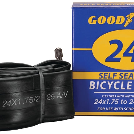 Kent 91086 Bicycle Tube, Self-Sealing, For: 24 x 1-3/4 in to 2-1/8 in W Bicycle Tires